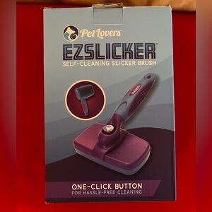 Pet Lover EZSLICK Self Cleaning Slicker Dog Brush